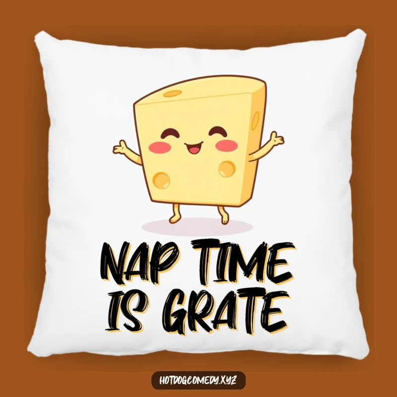 Funny Cheese Dance Pillow: Cozy Wiggling Cheese for Snuggles and Funny Gifts
